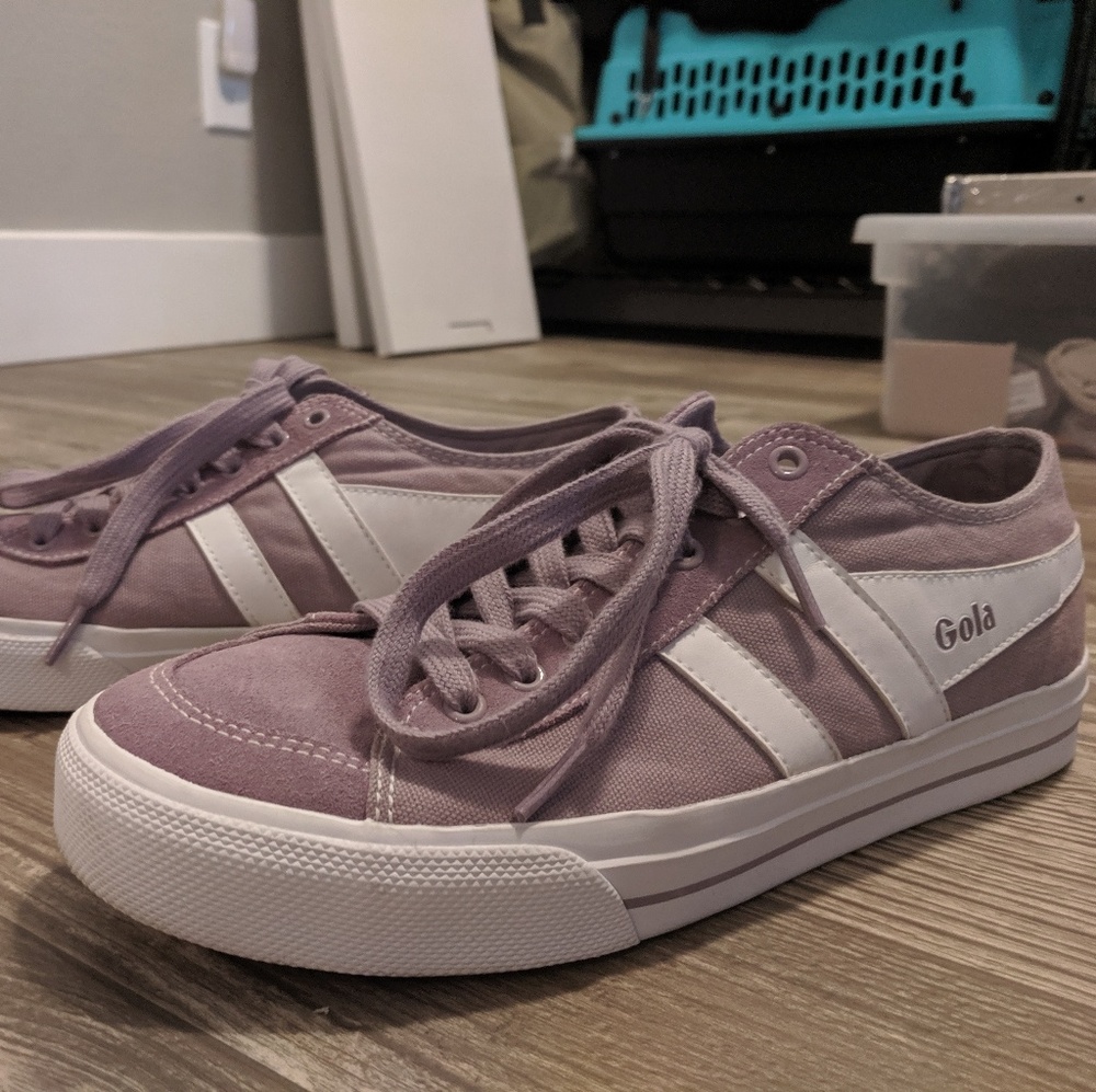 NEW Gola Women's Quota ii sneakers (Lilac)